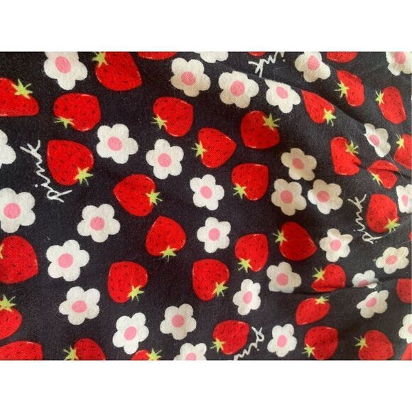 Victoria's Secret Pink Pajama Shorts Womens XXL Red Floral Loungwear - Picture 3 of 7